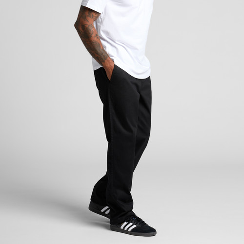 BACK straight-elastic-pants-back